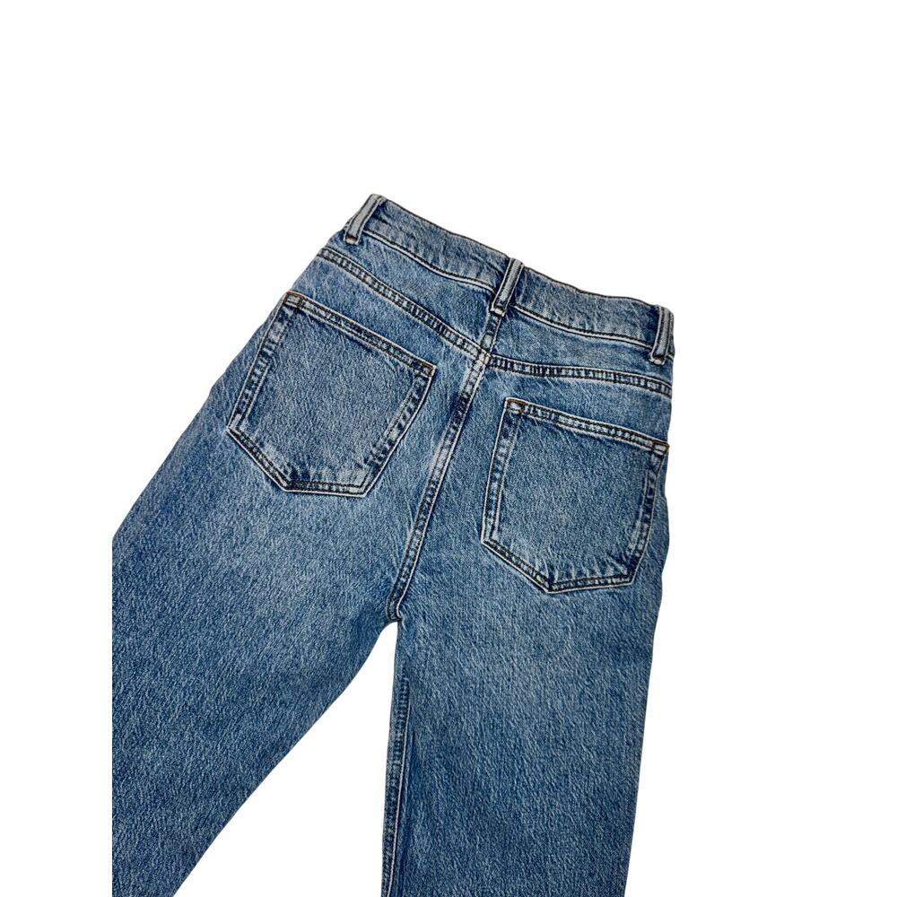 Reformation Lisa High Rise Straight Leg Jeans 24 Organic Cotton Sustainable Eco - Picture 9 of 15